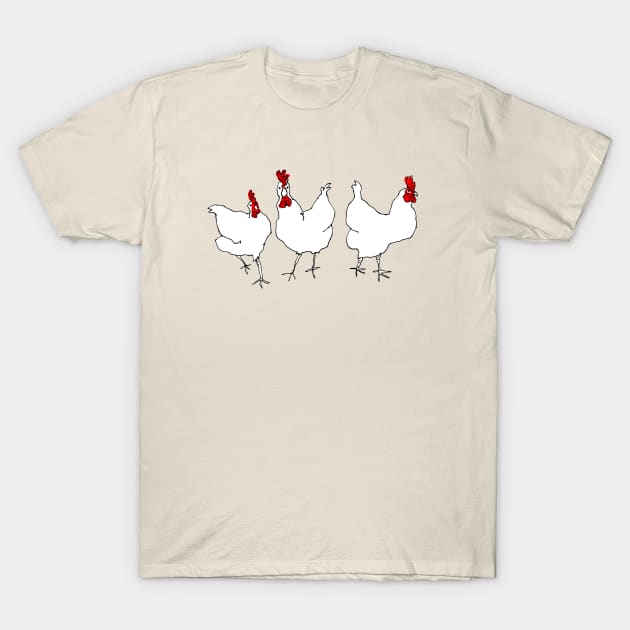 chooks T-Shirt by vectormutt